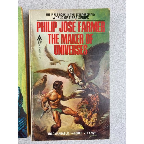 Philip Jose Farmer Lot Of 3 Vintage Pocket Novels From The 60s and 70s - Picture 4 of 7